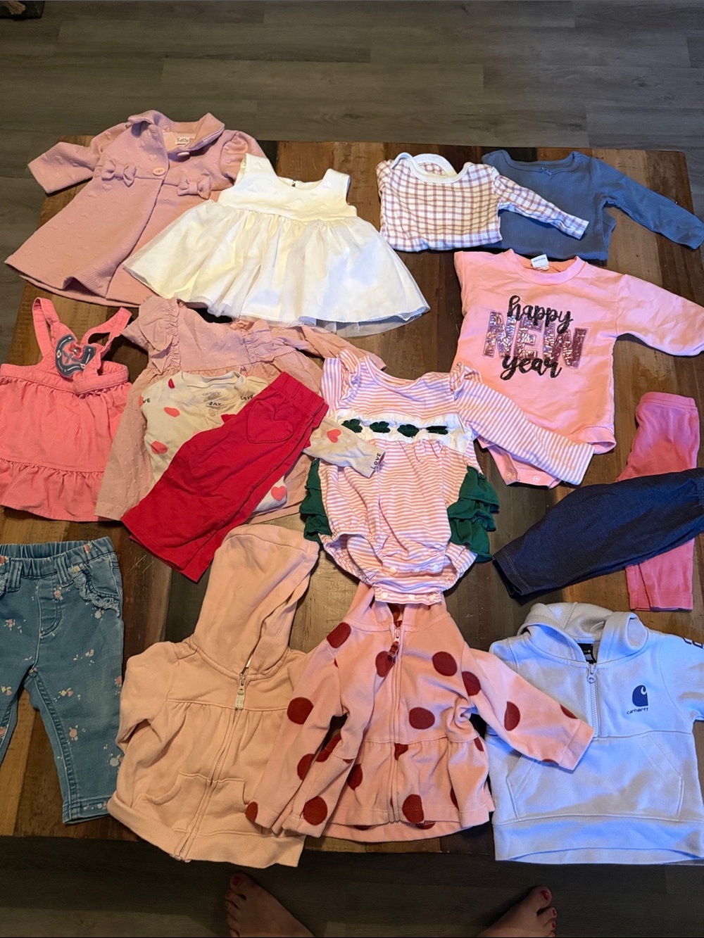 3-6 month girls clothing lot - winter holiday outfits and more!